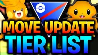 Full MOVE UPDATE TIER LIST! Electrics and Bug Types are on the RISE! | GO BATTLE LEAGUE