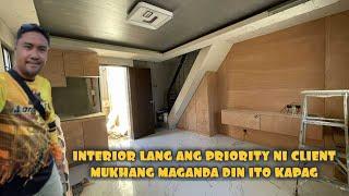 INTERIOR ANG PRIORITY NI CLIENT MUKHANG MAGANDA DIN ITO KAPAG NATAPOS