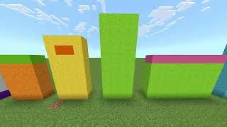 numberblocks 8 times table in minecraft