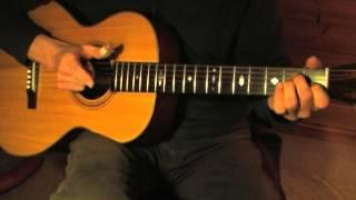 EZ Fingerpicking Blues Lesson for Beginners - Free TAB - Goodmorning Blues