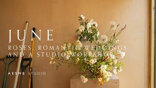 VLOG | Roses, Romantic Weddings and a Studio Workshop