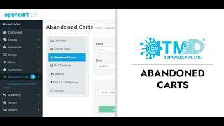 TMD OpenCart Abandoned Cart Module