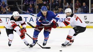 Devils @ Rangers 10/1 | NHL Preseason Highlights 2024