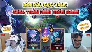 ĐỐI ĐẦU TOP 1 ZUKA TRẦN BÌNH TRÊN RANK VÀ CÁI KẾT - NAM MŨ TRẮNG LQ