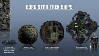 The 8 Main Types Of Borg Spaceships