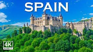 Spain 4K - Explore Breathtaking Coastlines, Iconic Architecture, and Lively Traditions