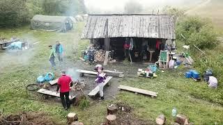 Studencka baza namiotowa na Lubaniu