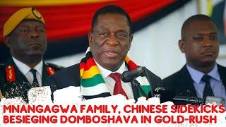 Mnangagwa family, Chinese sidekicks besieging Domboshava in gold-rush