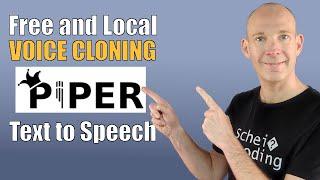 Create your AI digital voice clone locally with Piper TTS | Tutorial