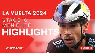 KING OF THE HILL!  | La Vuelta a España Stage 16 Highlights | Eurosport Cycling