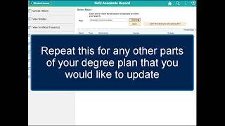 Change of Major/Minor - NAU Academic Advising