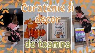 Curatenie si decor de toamna in casaFa curat cu mineCuratenie de toamna