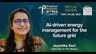 PAW Climate 2021 - Resync: AI-driven energy management for the future grid