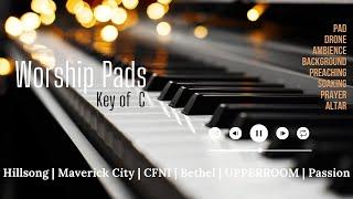 Deep Worship Pads Key of C || Maverick City Elevation Hillsong UPPERROOM Bethel CFNI || 1 Hour Drone