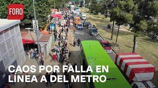 Metro CDMX: Falla de la Línea A provoca caos y desesperación entre los usuarios - Las Noticias