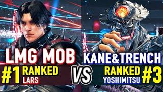 T8  LMG MOB (#1 Ranked Lars) vs KANE&TRENCH (#3 Ranked Yoshimitsu)  Tekken 8 High Level Gameplay