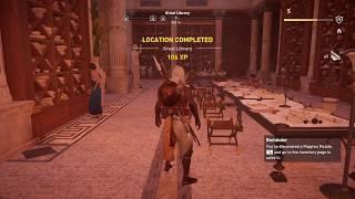 Assassin's Creed: Origins - Papyrus Puzzle: Great Library