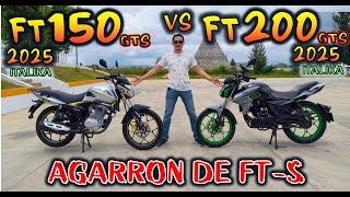 FT 150 GTS VS FT 200 GTS 2025 DE ITALIKA || ¿VALE LA PENA SUBIR DE NIVEL? FRENTE A FRENTE