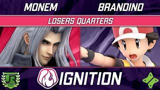 Monem (Sephiroth) vs Brandino (Pokemon Trainer) - Ignition 358 LOSERS QUARTERS