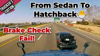 Truckers Edition Nó 92-Road Rage ,Bad Drivers, Brake Checks, Dashcam caught | Instant karma