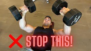 How To Dumbbell Chest Press PROPERLY | Fix Your DB Bench Press