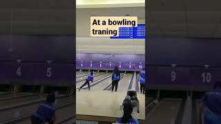 Bowling training at CenterPoint, Sabah #shorts #bowling #bowler #traning #Sabah #fyp #CenterPoint