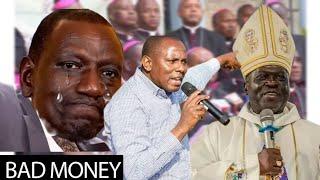 BAD MONEY: RUTO REAT TO BISHOP REJECTING HIS 5:6MILLION IN CHURCH 