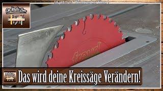  Für die Tischkreissäge | So macht es mit der Kreissäge wieder Spaß ! Hammer geile Sägeblätter ️