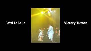 Victery Tutson sings to Patti LaBelle