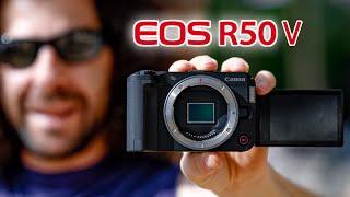 Canon EOS R50 V Hands-On PREVIEW: a POWERFUL Mini Video Camera, BUT…