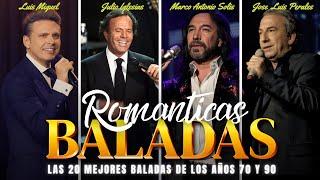 Julio Iglesias, Luis Miguel, Marco Antonio Solis y José Luis PeralesVIEJITAS PERO BONITAS