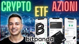 INVESTI IN CRYPTO, METALLI PREZIOSI, MATERIE PRIME, AZIONI ed ETF… TUTTO SU BITPANDA!!