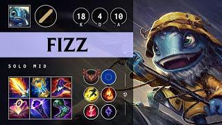 Fizz Mid vs Sylas: Triple Kill, Legendary - EUW Grandmaster Patch 14.20