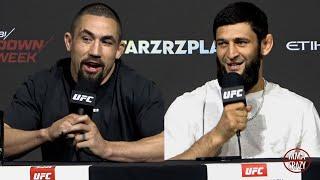 Robert Whittaker vs. Khamzat Chimaev Press Conference Highlights UFC 308