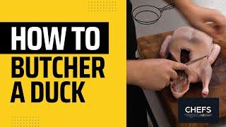 How to butcher a whole duck