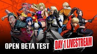 FATAL FURY COTW - Open Beta Day 1 LiveStream