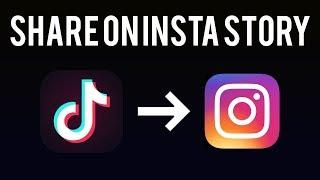 How To Post a TikTok Video To Instagram Story