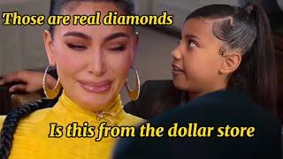 North West Humbling Her Mom Kim Kardashian For 2 mins straight