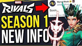 Marvel Rivals - HUGE ROADMAP & Season 1 Battle Pass INFO!