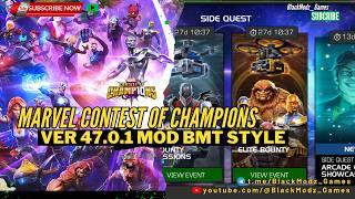 marvel contest of champions ver 47.0.1 MEGA MOD BMT STYLE #mcocmods #marvelmods #mcocmodmenu #mcoc