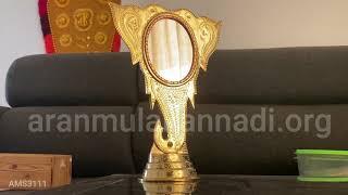 Aranmula Kannadi Metal Mirror: Fixed Stand Mirror - AMS3111