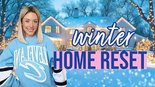 2025 TRANSFORM YOUR HOME AFTER THE HOLIDAYS! WINTER HOME RESET CLEANING MOTIVATION! @BriannaK