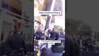 HATER Confronts Polo G & They Almost FIGHTS‼️ It hit different #viral #trending