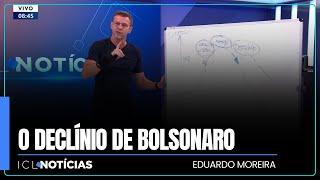 O CRISTAL DE BOLSONARO QUEBROU!Confira análise de Eduardo Moreira sobre o declínio do bolsonarismo