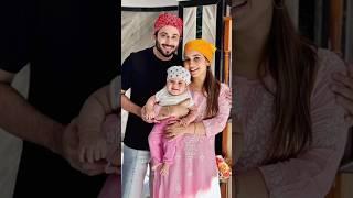 Dheeraj Dhooper with his beautiful wife Vinny Arora/ Son Zayn #dheerajdhoopar #shorts #ytshorts