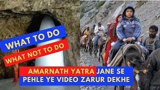 How To Prepare Yourself For Amarnath Yatra | What To Do During Amarnath Yatra | Travel and Places