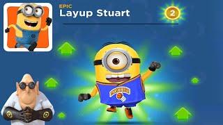 Minion rush Layup Stuart minion Level Up Costume gameplay walkthrough pc ios android