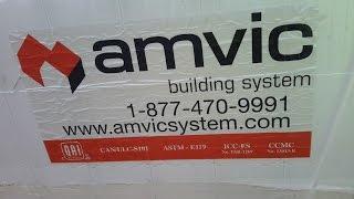 amvic insulated concrete foundation formwork