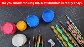 Dot Painting | Dot Art | Dot mandala for beginners | Mandala Art | 266 | 2024 | ATM Creations