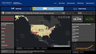 Covid 19 virus Live Stream Updates, Graph, World Map & Count